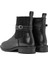 Kadın Siyah Fermuarlı Tokalı Bot 25WFE400418 6