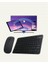Türkçe Q Klavye Düzenli Rgb Kablosuz Klavye Mouse Set 5