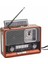 Saatli Fenerli Bluetooth Nostaljik Radyo Aux Sd USB Girişli Bluetooth Hoparlör 3