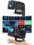 Msa-Shop Projektör Siyah Android Taşınabilir Sinema Projeksiyon Wifi Destekli En Güncel Sürüm Akıllı 2