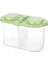 2 Bölmeli Saklama ve Erzak Kabı 1200 ml 3