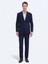 Lacivert Modern Fit Yün Karışımlı Takım Elbise 7