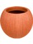 Dekoratif Saksı - Florıa 240 - 22L - Kahverengi 1