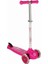 Evo Işıklı 3 Tekerlekli Pembe Scooter 2