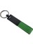Yeşil Deri Metal Anahtarlık 2
