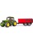 John Deere 6920 Traktör ve Kırmızı Römorku 5