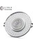 Noas YL65 1767 Iris LED Çerçeveli 4000K Yuvarlak Kristal Cam Spot Kasa - Priz ve Anahtar Için Uyumlu Çerçeve 2