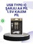 Type-C USB ile Hızlı Şarj Edilebilir Aa Kalem Pil | 1.5V Lityum | Çiftli Paket 1