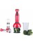 Kırmızı ve Beyaz Renkli Pratik El Blender Seti, Mutfakta Kolay Kullanım 3