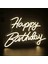 Happy Birthday Yazılı Neon LED Işık 1