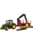 Bruder John Deere 7r 350 Traktör Kütük Taşıyan Römork BR03154 3