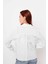 Cepli Uzun Kol Gömlek - Beyaz 4