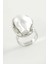 Oval Inci Metal Yüzük 1