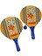 Beach Ball Tahta Raket - 3394 - Sarı (Lisinya) 1