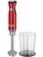 Renkli Cam Blender, Retro Şerit, Kırmızı, 3 Hız, Impuls ve Buz Kırma Fonksiyonu 1