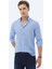 Mavi Düz Regular Fit Dokuma Casual %100 Pamuk Gömlek 7