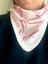 Atatürk imzalı Beyaz Unisex %100 Koton Bandana 23 NISAN,29EKIM 4