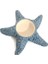 Deniz Yıldızı Metalik Mavi Mumluk 4