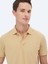 Deve Tüyü Polo Yaka %100 Pamuk T-Shirt 10