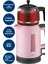 Papatya Pembe 2200W Cam Demlikli Çay ve Su Isıtıcı, Şık ve Kullanışlı Ev Aleti 2