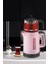 Papatya Pembe 2200W Cam Demlikli Çay ve Su Isıtıcı, Şık ve Kullanışlı Ev Aleti 3
