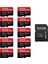10'lu Paket 64GB Extreme Pro SDSQXCU-064G-GN6MA Mıcro-Sd Hafıza Kartı 24FİLM 1