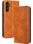 Samsung Galaxy A17 Deri Telefon Kılıfı, Manyetik Cüzdan Telefon Kılıfı Kapağı Samsung Galaxy A17 (Yurt Dışından) 4