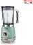 Yeşil Vintage Cam Blender 1000 Watt, Şık ve Güçlü Mutfak Aleti 1