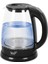 Şeffaf Cam Kettle, Işıklı, Modern ve Şık Tasarım, Kahverengi Renkli, Kolay Kullanım 2
