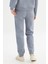 Pamuklu Regular Fit Normal Kesim Cepli Jogger Sweatpant 5