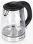 Şeffaf 1.7l Cam Kettle Beyaz, Şık ve Kullanışlı Mutfak Gereci 1