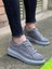 ZRN-X500 Bağcıklı Casual Günlük Erkek Sneaker Gri Süet 2