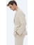 Vizon Düz Modern Fit Örme Takım Elbise 9