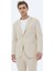 Vizon Düz Modern Fit Örme Takım Elbise 10