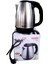 1,8 L Siyah Elektrikli Çelik Su Isıtıcı Kettle, Pratik ve Şık Tasarım 1