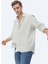 Açık Haki Regular Fit Dokuma Casual Gömlek 7