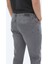 Gri Slim Fit Denim Pamuk Karışımlı Pantolon 10