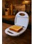 Beyaz Mini Tost Makinesi, Şık ve Pratik Ev Aleti, Renkli ve Kullanışlı 1