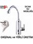 Gümüş Renkli Elektrikli Anlık Su Isıtıcı, Lavabo Monteli, Pratik ve Şık Tasarım 1