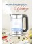 Şeffaf Cam Ledli 1500W Su Isıtıcı, 1.8l, Beyaz Renk 3