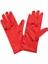Kırmızı Renk Yetişkin Boy Likralı Gösteri Eldiveni 1