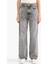 Straight Fit Yüksek Bel Uzun Jean Yıkamalı Pantolon G3543AX25CW 4