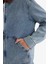 Relax Fit Kontrast Yaka Düğmeli Denim Ceket F8308AX25AU 6
