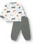 Erkek Bebek Uzun Kol Pijama Takımı Selanik Bisiklet Yaka Ribanalı Paça 2