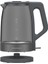 Işıklı Beyaz Modern Cam Kettle, Şeffaf ve Şık Tasarım 1