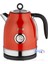 Kırmızı Retro Su Isıtıcı 1,7l 2200W Şık Tasarım 7