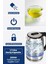 Inox Çelik 2200W Cam Kettle, 1.7l, Işıklı, Estetik ve Güçlü Su Isıtıcı 4