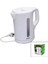 Beyaz Plastik Su Isıtıcısı 1.7l, Şık ve Kullanışlı Ev Gereçleri 1