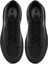 Erkek Siyah Bağcıklı Kalın Tabanlı Deri Sneaker 25WFD611518 7
