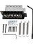Fender Stratocaster Squier Elektro Gitar Değiştirme Siyah Için Lisanslı Gitar Tremolo Köprü Sistemi (Yurt Dışından) 3